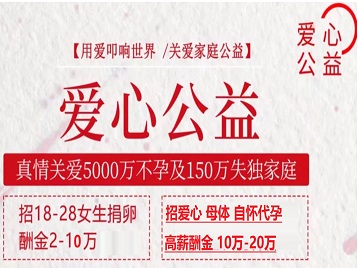 定安捐卵助孕生子 爱心志愿者招募